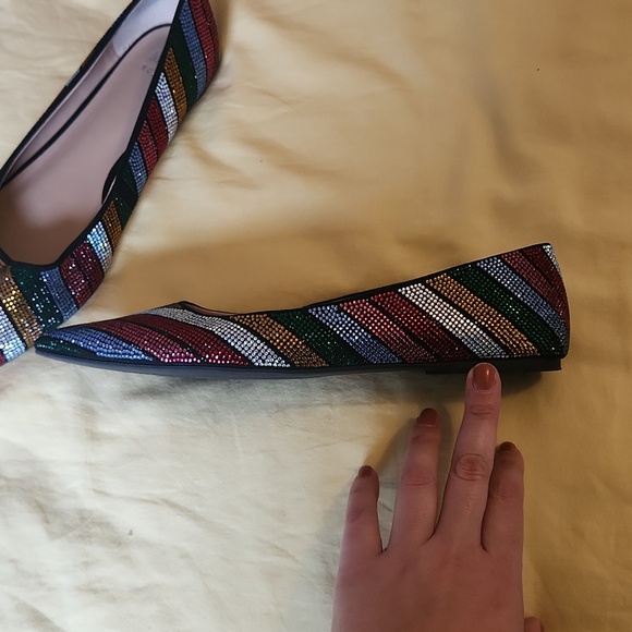 Mix No.6 Flats - multicolor jewel-tone sparkles - Picture 6 of 9